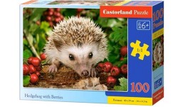 Пазл Касторленд  100 (1145) Їжак з ягодами   40*29 см