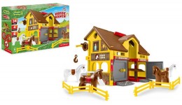 Паркінг  Ранчо Play house 25430  у наборі фігурки тварин  паркан ТМ Wader 39.5х59х15 см