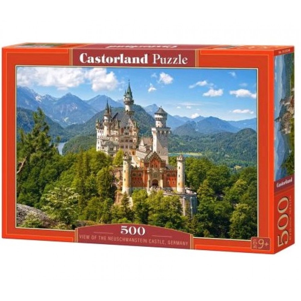 Пазл Касторленд  500 (3544) Замок Нойшванштайн Німеччина 47*33 см