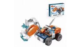 Конструктор COGO 4187  Місто  (200 елм.) Криголам в коробці 26х20.5 см