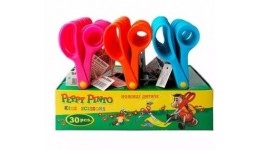 Ножиці  в дисплеї Peppy Pinto 1003 дит. 13 5см (30 шт.в упаковці)/240