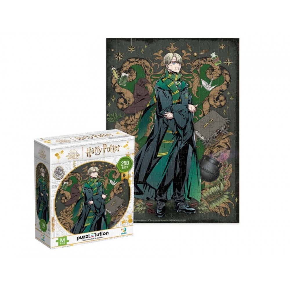 Пазл  250 ел 200496 Harry Potter.Династія чарівників.Драко розм.зібр.пазла 39х28 см в к.16х20см