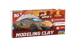 Пластилін  6 кол 540654  Drift King 120г   Yes