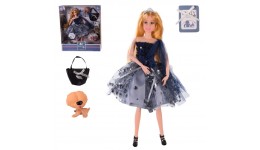 Лялька  Emily   QJ089A з аксесуарами  29 см  в коробці р.25.8х6.5х32.5 см