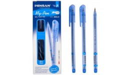 Ручка кулькова Pensan My-Pen синя 1мм (25 шт. в упаковці)