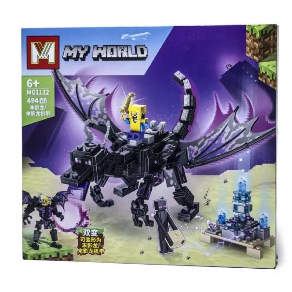 Конструктор My World  MG1122  494 дет. в коробці