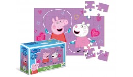 Пазл-міні 35 ел 200334 Peppa Pig Гра з подружкою  розмір зібраного пазла 20х13 см (dodo)