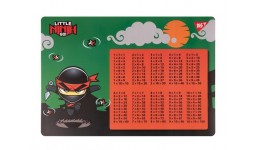 Підкладка для столу  Yes  Ninja  табл.множ. зелений 492252 розмір 29х42 см