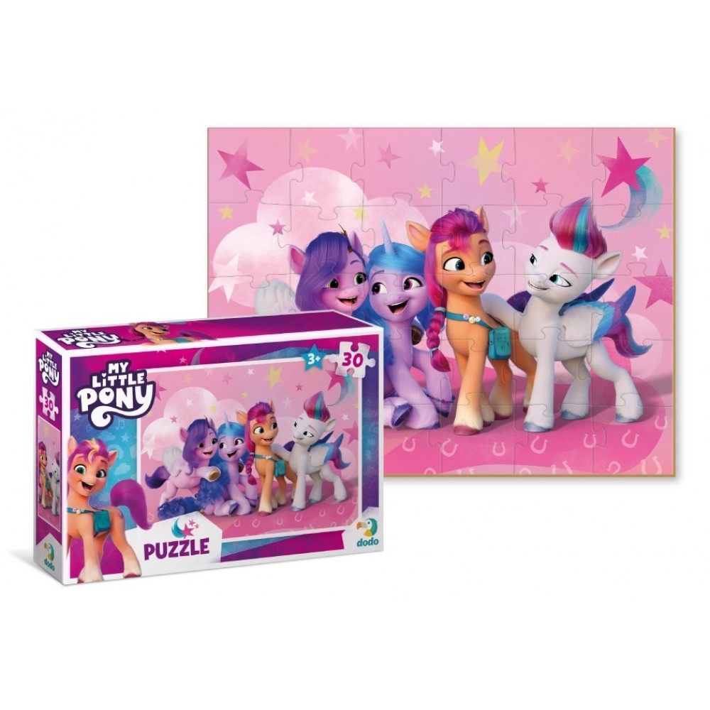 Пазл   30 ел 200307 My Little Pony Нові подружки  розмір зібраного пазлу 27*20 см (dodo)
