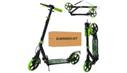 Самокат міський SR 2-018-10-BGR алюм+сталь кол2штПУ200мм кермо89/103см підн46-14см ручне г