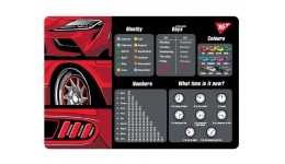 Підкладка для столу  YES англ. Race legend 492066 розмір 29х43 см