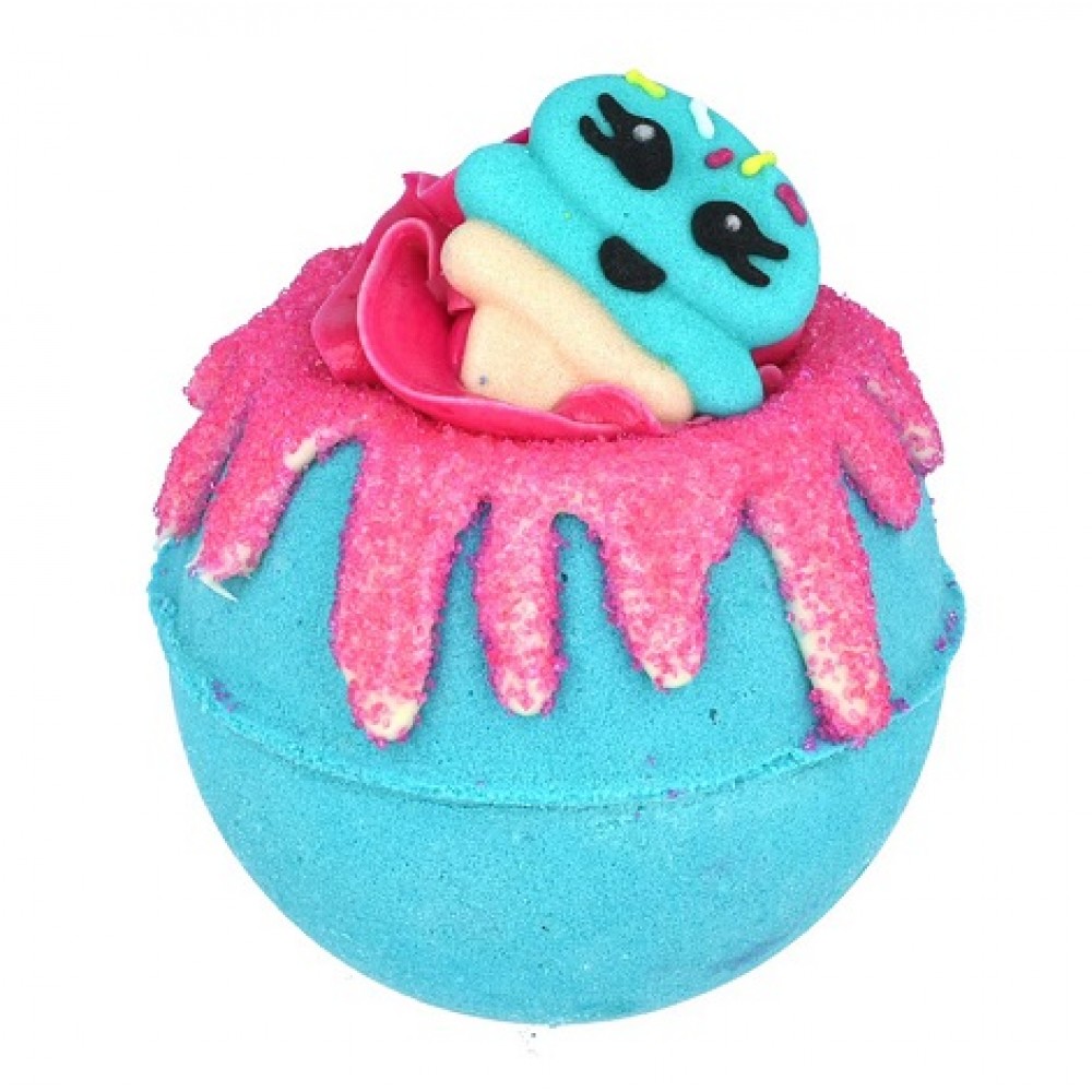 Бомбочка для ванни Blue raspberry 160г аромат: Малиновий смузі
