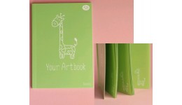 Блокнот В6 PROFIPLAN  40арк. Artbook  Spoony  giraffe