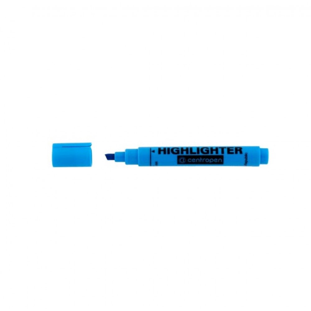 Текст-маркер Centropen 8852 флуорисцентний блакитний 1-4 6мм (10)