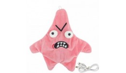М`яка іграшка музична Зірка  ANGRY STAR стрибає  танцює співає USB заряд