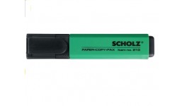Текст-маркер SCHOLZ 210-04 флуорисцентний зелений 1-5мм (10)