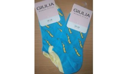 Шкарпетки жіночі 39-40 calzino-blue WSS-007 - 63% бавовна  35% поліамід  2% еластан