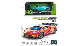 Машина на радіокеруванні 986-30A акум.USB.3D світ.  в коробці р.26.5х9х11см