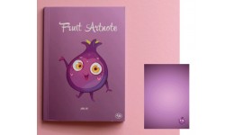 Блокнот В6 PROFIPLAN  64арк. Fruit artnote Jolie  figs