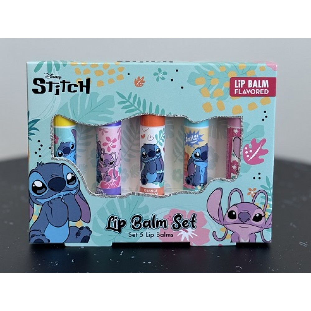 Набір бальзамів для губ Стітч