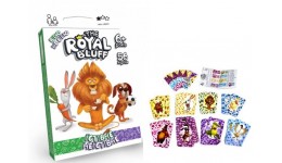 Гра карткова   The ROYAL BLUFF їстівне неїстівне   9х13х2см ТМ Danko Toys (1/32)