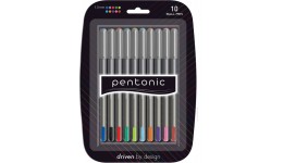 Набір Pentonic 412199 кулькові масляні мікс кольорів 1 0 мм LINC  10 кол.