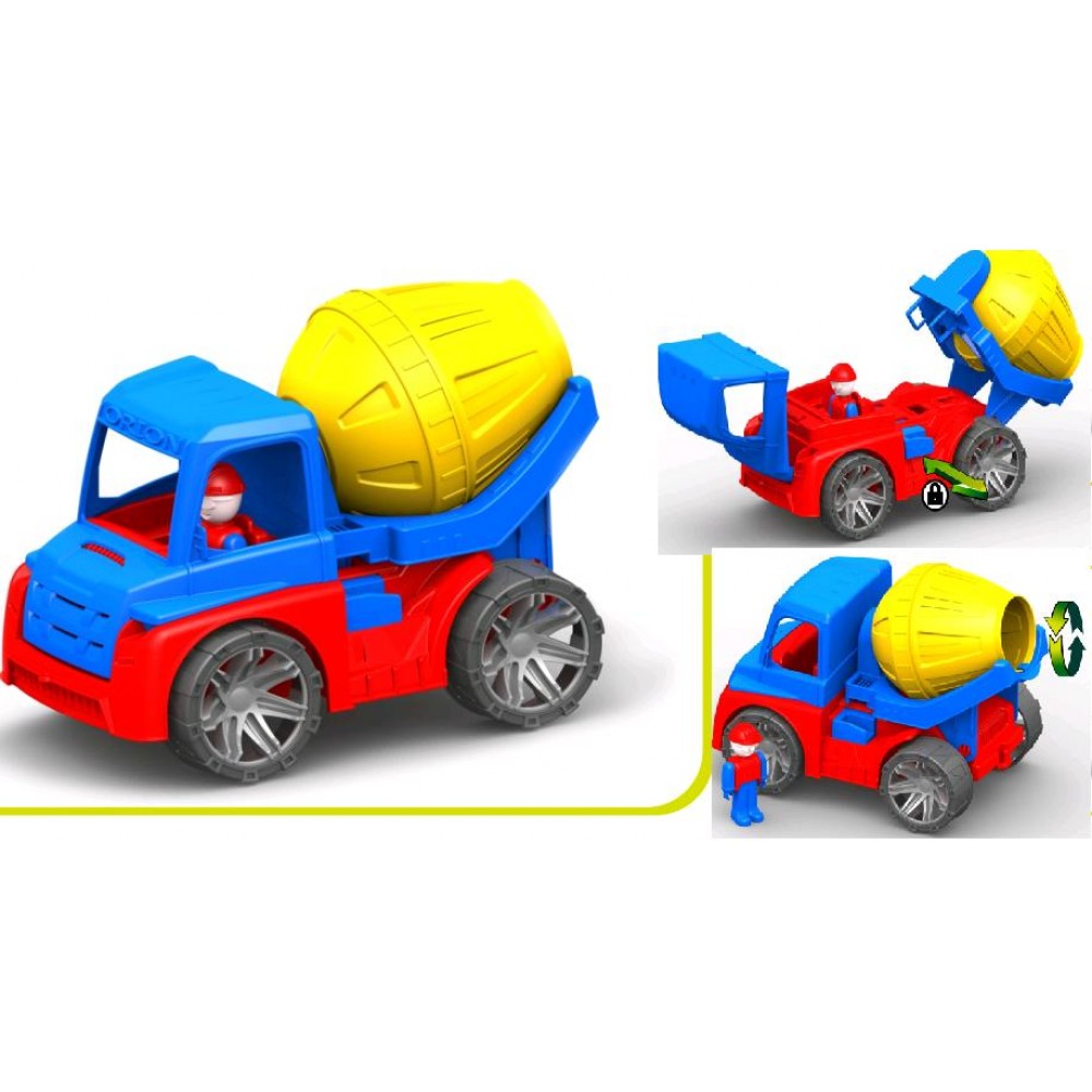 Автомобіль  М4 бетонозмішувач 38 5*15 5*25 5 (Оріон) арт.294