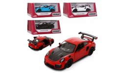 Машинка метал KINSMART KT5408WPORSCHE 911 GT2 RS 5`` інерція відкр.двері 4 кол. в кор.16*8*7см
