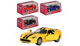 Машинка метал KINSMART KT5363FW SRT VIPER GTS (2013) 5`` інерція відкр.двері 4 кол. кор.