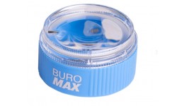 Точилка BUROMAX 4756 пластик. з контейнером  (1 шт) /30