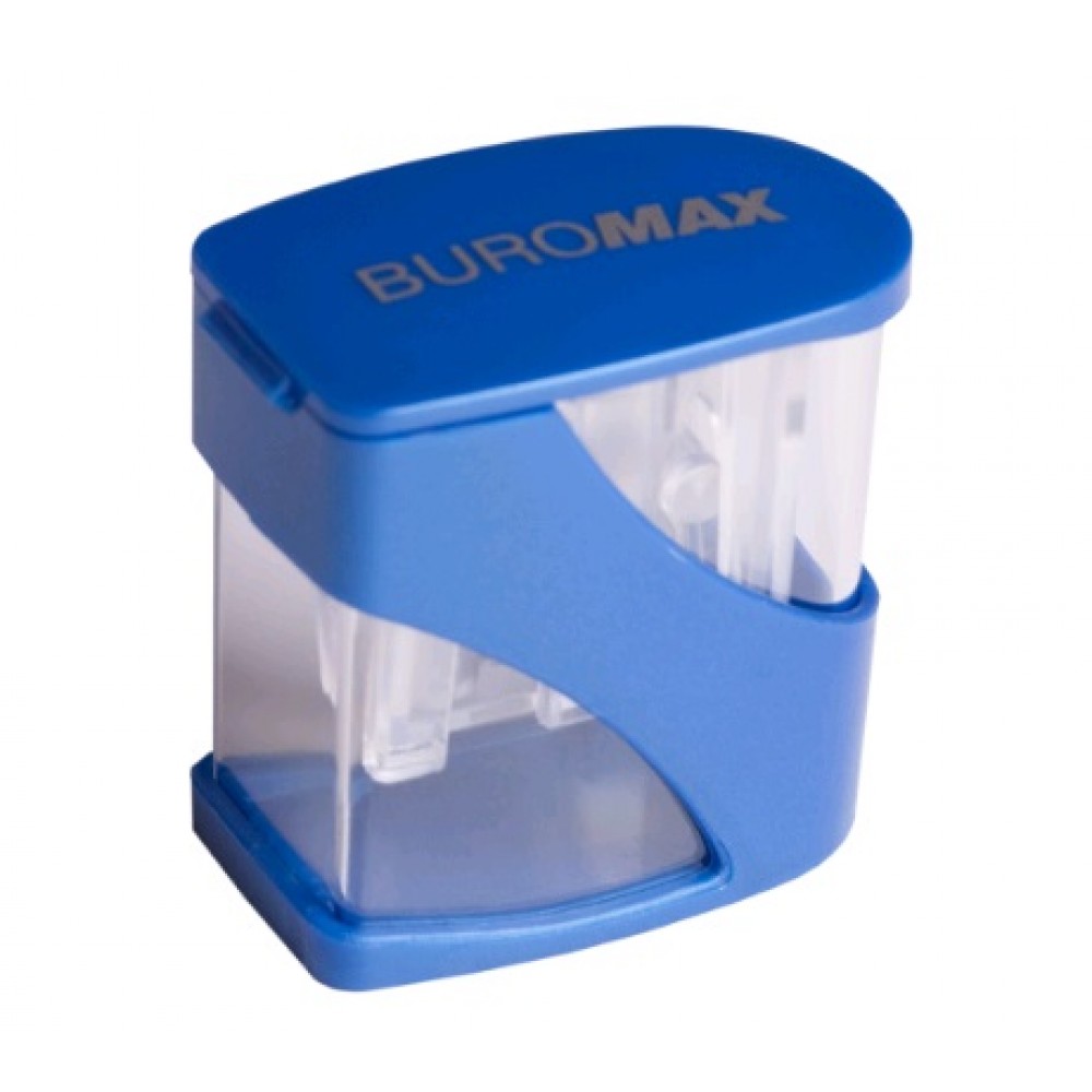 Точилка BUROMAX 4777 пластик. з контейнером 2 відділ. (10)