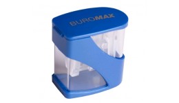 Точилка BUROMAX 4777 пластик. з контейнером 2 відділ. (10)