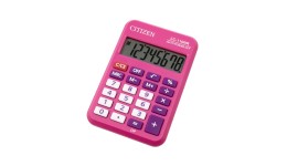 Калькулятор Citizen LC-110NR-PK  рожевий  8-ми розрядний в коробці р.8 8*5 8*1 1см. (1)