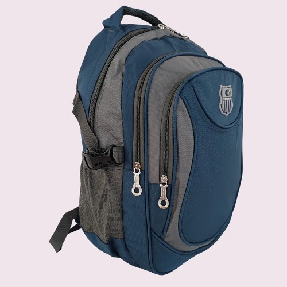 Рюкзак шкільний молодіжний Синій Catesigo 17150 3 відділи  2 кишені розмір 45х32х22 см