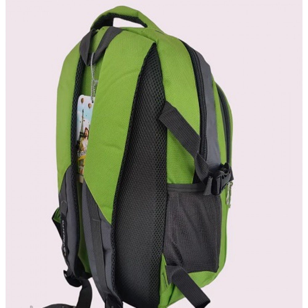 Рюкзак шкільний молодіжний Зелений Catesigo 17152 3 відділи  2 кишені розмір 45х32х22 см
