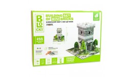 Будівельний набір з міні-цеглинок BLOCKY Лісова Вежа Strateg 31019 в коробці 35.5х27 см