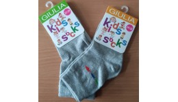 Шкарпетки дитячі 20 (30-32) KSL-016 MELANGE calzino-grey melange-72%бавовна  23%поліам  5%еласт