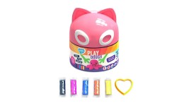 Тісто для ліпки з формочкою набір 5 шт. ОКТО 41131 ТМ Lovin Play dough Котик (1/15)