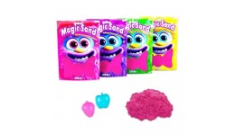 Кінетичний пісок Magic sand 39401-8 200г Рожевий 2 формочки в пакеті