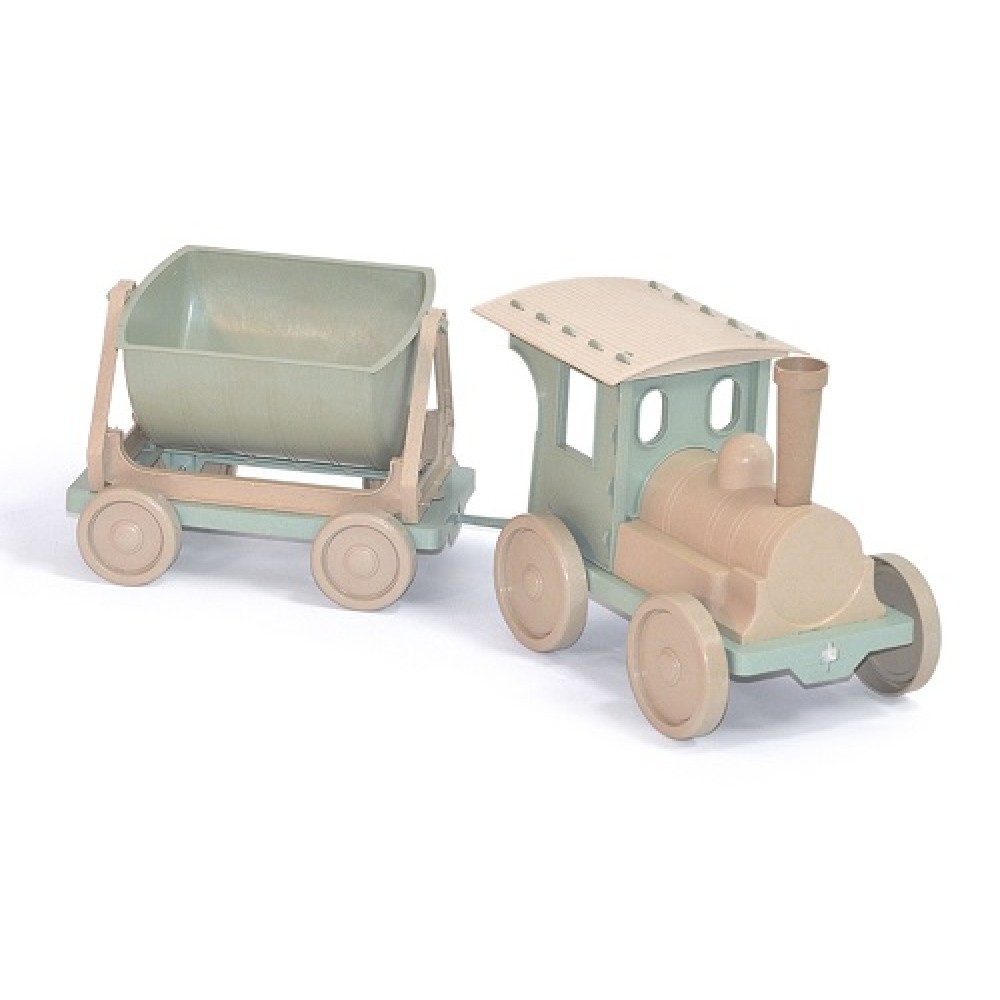 Потяг -конструктор 1 прицеп арт.013115/01eco розмір 25х25х70 см DOLONI