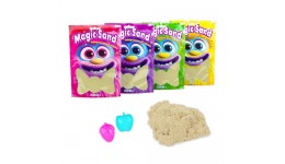 Кінетичний пісок Magic sand 39401-1 200г Класичний 2 формочки в пакеті