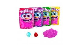 Кінетичний пісок Magic sand 39401-4 200г Фіолетовий 2 формочки в пакеті