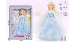 Лялька 29см WX218-2 з аксесуарами в коробці 33.5*6.5*23 см