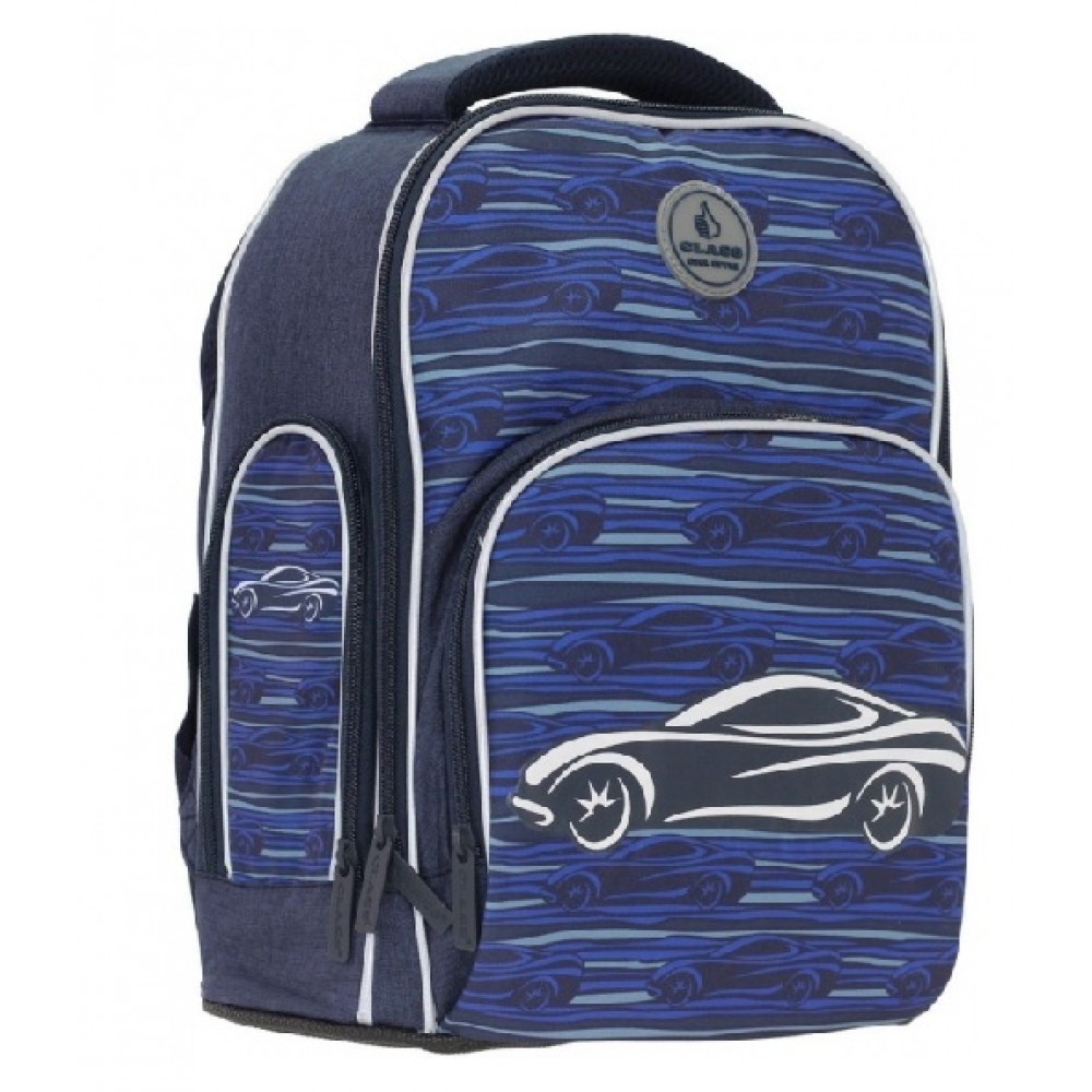 Рюкзак шкільний SmartCase  Speed car   1 відділення  36*29*17см  PL  арт. 2224C  CLASS