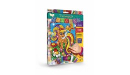 Мозаїка блискуча Glitter Mosaic БМ-02-05 Поні з метеликом  розмір 21.5х27 см Д/Т (1/10)