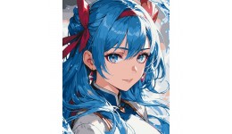 Картина по номерах   Kobo Kanaeru  40*50 см 16105-AC 2 пензл.+23 акрил.фарб 4 рівень складності