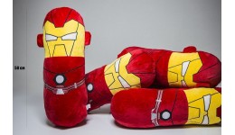 М`яка іграшка (подушка-батон )   IRON MAN 50см