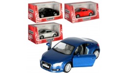 Машинка метал KINSMART KT5335W AUDI TT COUPE (2008)  5  інерц.відкр.дв.4кол.кор.12 5*5 5*4 5см