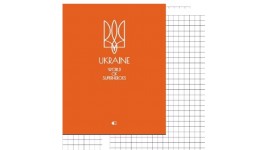 Ділова книга А4   96 арк пружина premium-4  Помаранчева обкл.тверда  клітинка ТМ АртПринт (1)