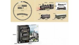 Залізниця HS8016A  батар світло звук в коробці р.30.5х5.5х23.8см